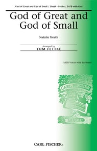 God of Great and God of Small SATB choral sheet music cover Thumbnail